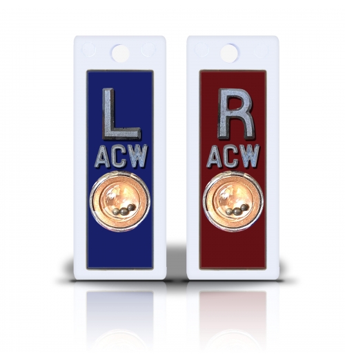 2 1/2" Height Non Sticky Positioning Xray Markers- Mix & Match Solid Color